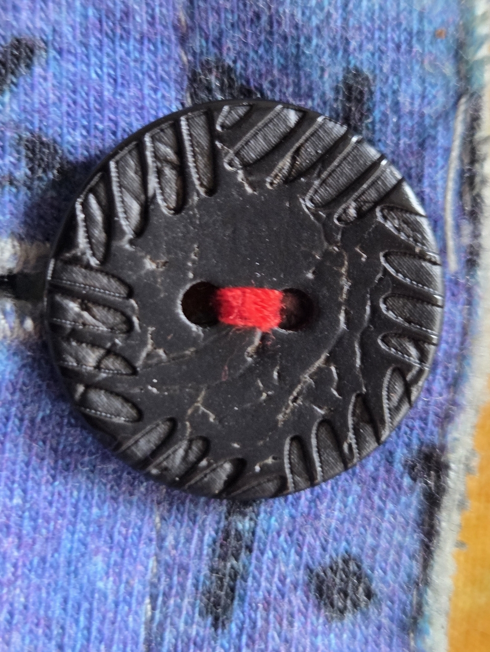 Aventures des Toiles Art Blazer Wearable Art Size 40 Rare Collector Piece - Picture 8 of 11